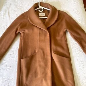 Aritzia Wilfred cocoon coat mid length size xs